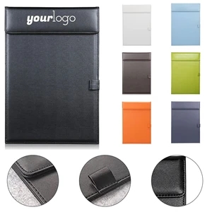 PU Leather Office Clipboard