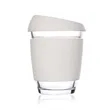 Reusable Glass Coffee Cup with Sleeve | https://www.bestnamebadges.com
