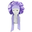 Satin Bonnet with Tie Band | https://www.bestnamebadges.com