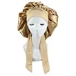 Satin Bonnet with Tie Band | https://www.bestnamebadges.com