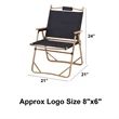 Kermit Folding Beach Chair | https://www.bestnamebadges.com