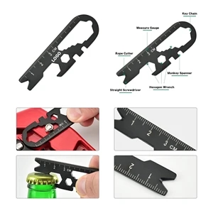 Stainless Steel Multifunctional Small Wrench Tool Card
