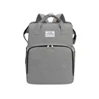 Multi Purpose Folding Crib Mommy Backpack | https://www.bestnamebadges.com