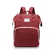 Multi Purpose Folding Crib Mommy Backpack | https://www.bestnamebadges.com
