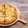 15-Inch Round Bamboo Pizza Cutting Board | https://www.bestnamebadges.com