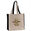 10 oz. Cotton Canvas Tote Bag - 15" x 14" x 7" | https://www.bestnamebadges.com