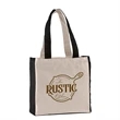 10 oz. Cotton Canvas Tote Bag - 12" x 12" x 4-1/2" | https://www.bestnamebadges.com