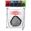 Large Pocket Drawstring Sport Pack | https://www.bestnamebadges.com