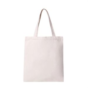 Basic Cotton Canvas Tote Bag