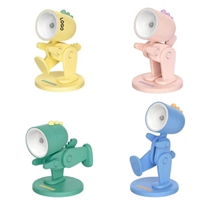 Mini Dinosaur Lamp Night Light Cute Small Phone Holder