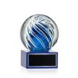 Genista Award on Hancock Base - Blue | https://www.bestnamebadges.com