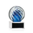 Genista Award on Hancock Base - Clear | https://www.bestnamebadges.com