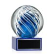 Genista Award on Hancock Base - Blue | https://www.bestnamebadges.com