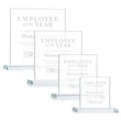 Cardiff Award - Clear | https://www.bestnamebadges.com