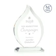Worthington Flame Award - Jade | https://www.bestnamebadges.com