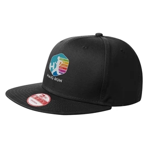 New Era® Flat Bill Snapback Cap | https://www.bestnamebadges.com