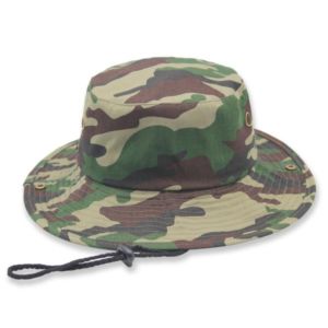 Camo Safari Sun Blocker Hat, boonie hat