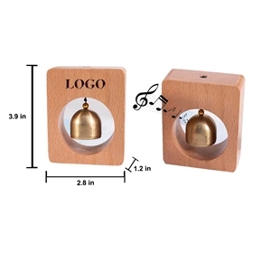 Wood Shopkeepers Bell for Door Opening