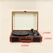 3-Speed Portable Suitcase Record Player | https://www.bestnamebadges.com