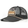 Full Mesh Crown 6-Panel Structured Snapback Closure Cap | https://www.bestnamebadges.com