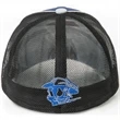 Premium Heathered & Mesh 6-Panel Structured Stretch Fit Cap | https://www.bestnamebadges.com