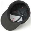 6-Panel Mid Crown Tactel Fabric Spandex Shape Flat Bill Cap | https://www.bestnamebadges.com