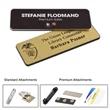 1" x 3" Name Badge Digitally Printed | https://www.bestnamebadges.com