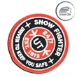 100% Custom Embroidered Patches - Iron On Backing | https://www.bestnamebadges.com