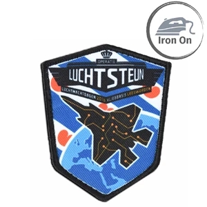 Dye-Sublimation Full Color Patches with Iron On Backing
