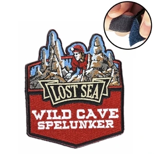 50% Custom Embroidered Patches - Hook & Loop Backing | https://www.bestnamebadges.com