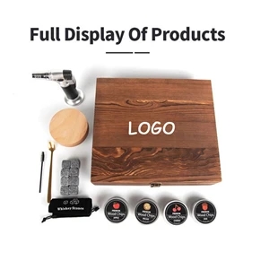 Smoker Kit With Wooden Box