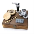 Smoker Kit With Wooden Box | https://www.bestnamebadges.com