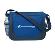 Messenger Bag With Matching Striped Handle | https://www.bestnamebadges.com