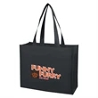 Matte Laminated Non-Woven Shopper Tote Bag | https://www.bestnamebadges.com