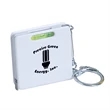 Square Level Tape Measure Key Tag | https://www.bestnamebadges.com