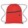 Non-Woven Hit Sports Pack With Front Zipper | https://www.bestnamebadges.com