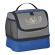Two Compartment Lunch Pail Bag | https://www.bestnamebadges.com