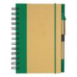 ECO-INSPIRED SPIRAL NOTEBOOK & PEN | https://www.bestnamebadges.com