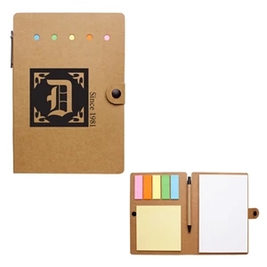 Large Snap Notebook With Desk Essentials | https://www.bestnamebadges.com