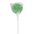Swirl Lollipop with Round Label | https://www.bestnamebadges.com