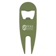 Divot Tool With Bottle Opener | https://www.bestnamebadges.com