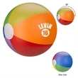 16" Rainbow Beach Ball | https://www.bestnamebadges.com