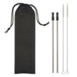 2-Pack Stainless Steel Straw Kit | https://www.bestnamebadges.com
