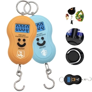 Custom Portable Creative Gourd Hanging Digital Luggage Scale | https://www.bestnamebadges.com