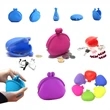 Small Cute Silicone Coin Purse Candy/Key/Earphone Case | https://www.bestnamebadges.com