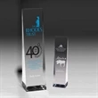 2" Thick Obelisk Acrylic Award | https://www.bestnamebadges.com