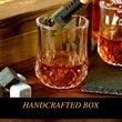 Whiskey Stones Gift Set | https://www.bestnamebadges.com