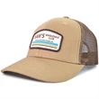 Premium Cotton & Mesh 6-Panel Structured Cap Velcro Closure | https://www.bestnamebadges.com