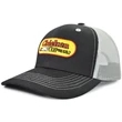Premium Cotton & Mesh 6-Panel Structured Cap Velcro Closure | https://www.bestnamebadges.com