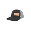 Premium Cotton & Mesh 6-Panel Structured Cap Velcro Closure | https://www.bestnamebadges.com